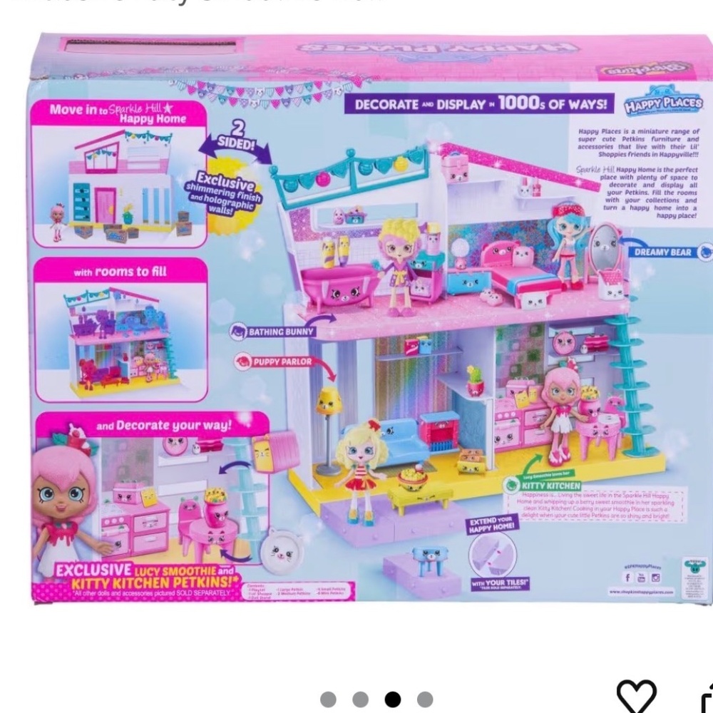 Shopkins Happy Places Sparkle ✨ Hill Happy Home - Picture 9 of 13